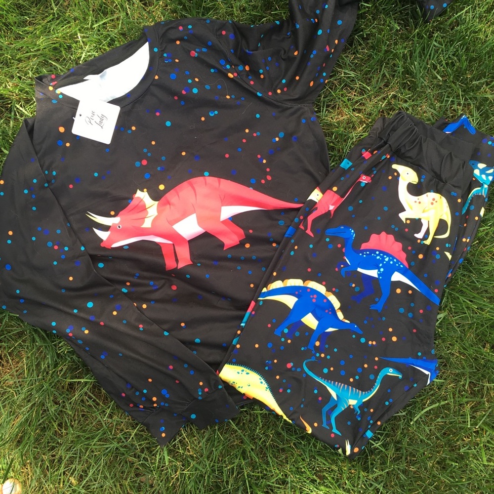 NWT- Dinosaur Lounge Outfit/ PJ’s
